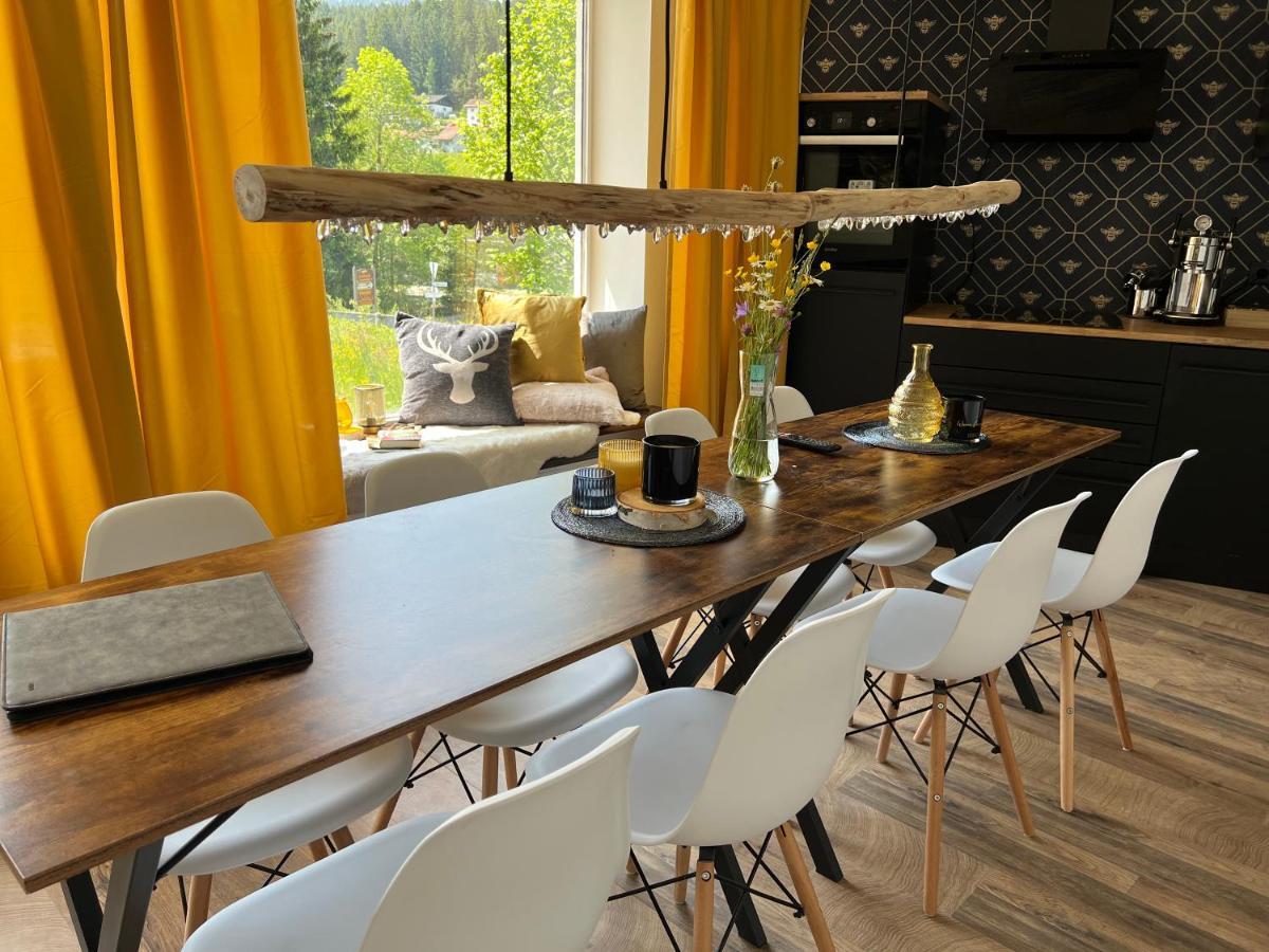 Bavaria Mountain Lodge Ski Arber Osser Bayrischer Wald Designer Ferienwohnung Лоберг Экстерьер фото
